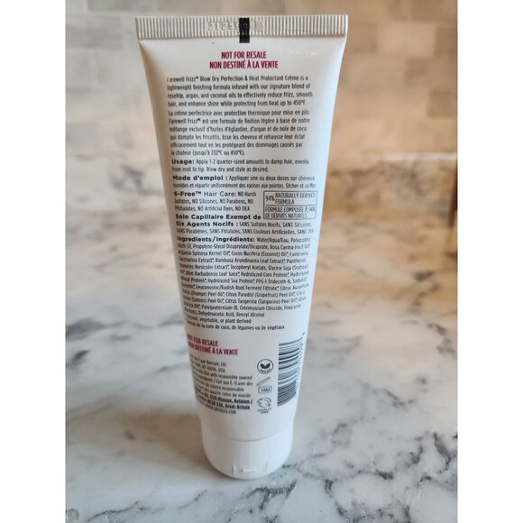 Briogeo Farewell Frizz Blow Dry Perfection & Heat Protectant Crème 4 Oz - Picture 2 of 2